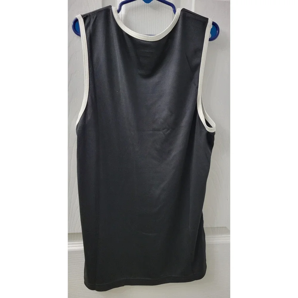 Hind Boys Size Medium (10/12) 3 Piece Set Shirt Shorts Tank Black/Gray/White NWT